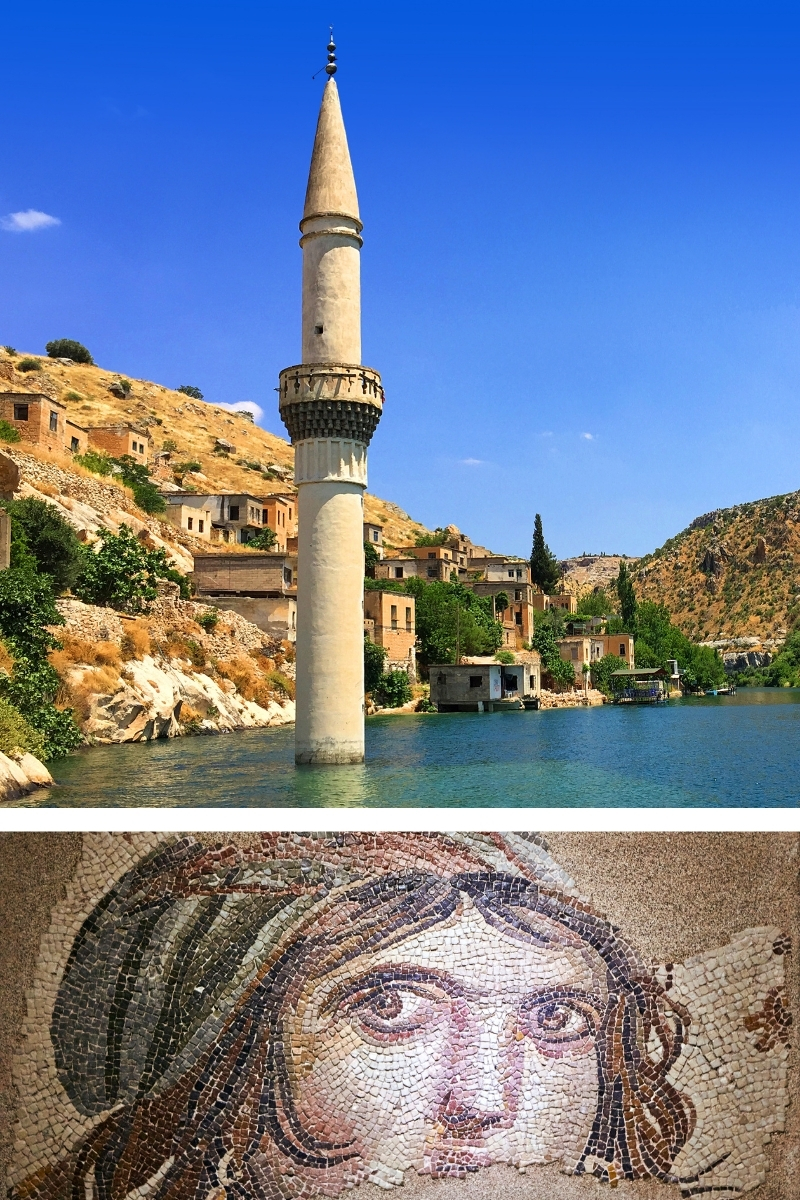 Site historique en Turquie du sud-est