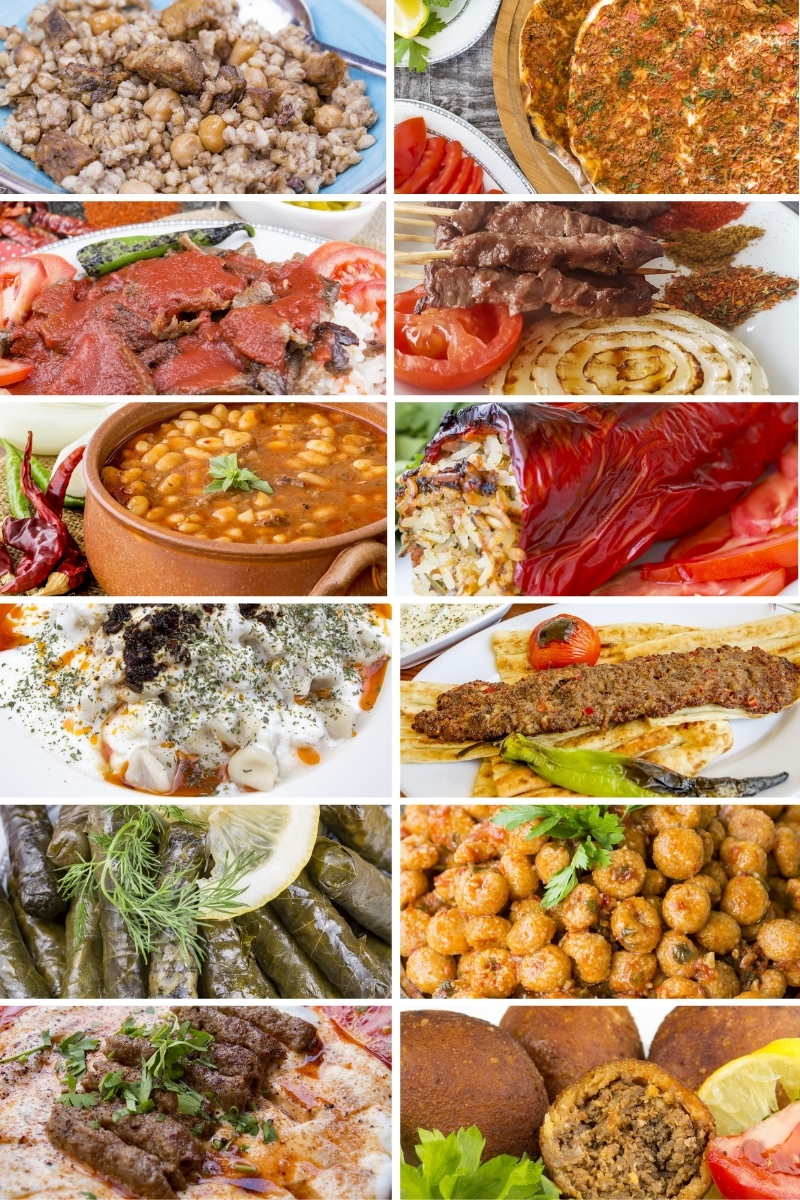 Plats typiques turcs du sud-est